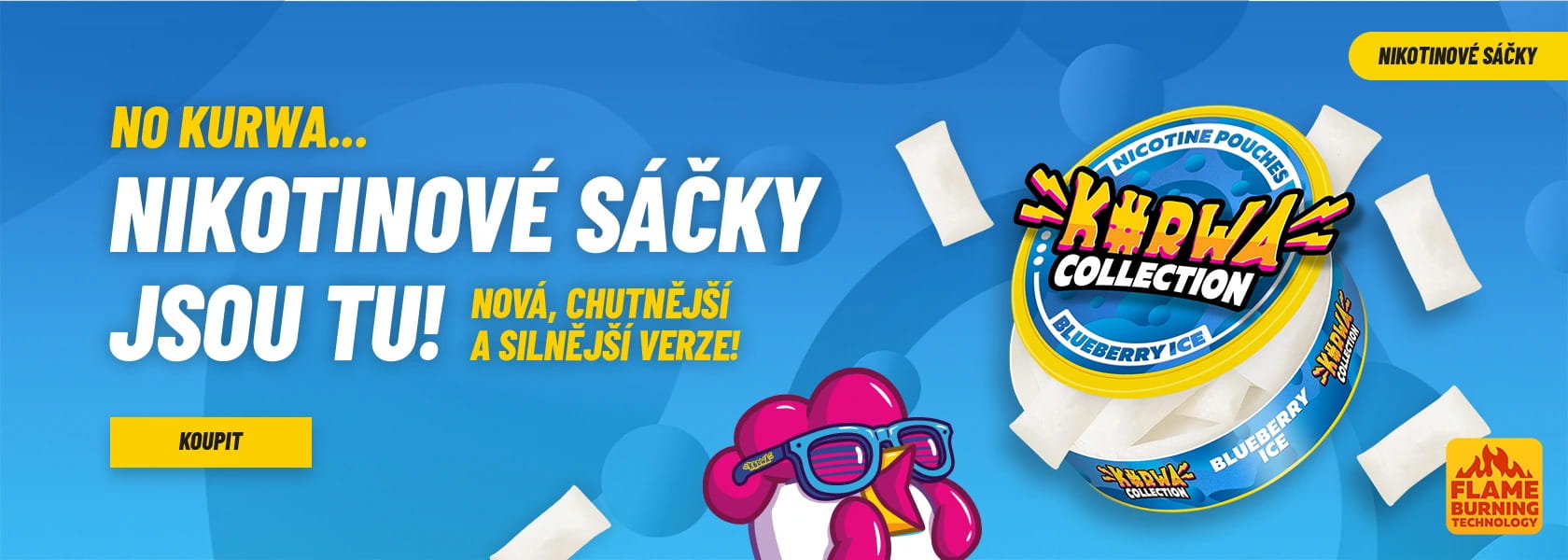 Kurwa Collection nikotinove sacky